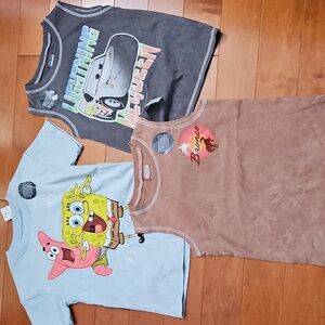 Nwt TANK Top Ford Bronco & Cars& S/s Sponge Bob